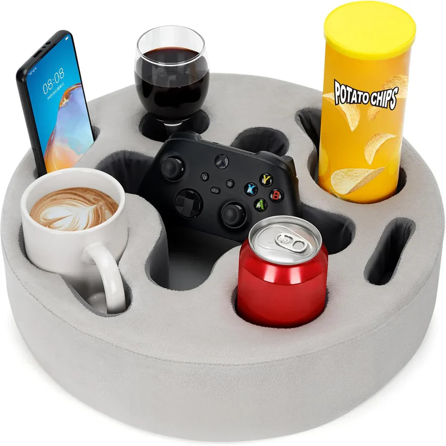 Couch Cup Holder Pillow